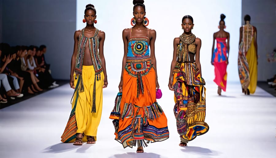 Ethnic-inspired fashion showcasing cultural fusion in modern trends