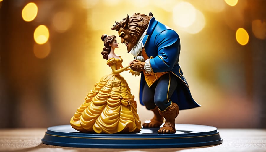 Limited edition 25th anniversary Belle and Beast figurine